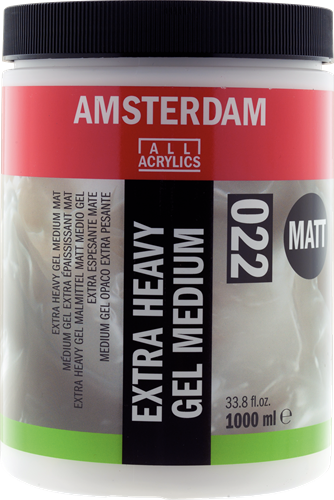 Amsterdam EXTRA heavy gelmedium mat - pot 250 ml.