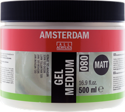 Amsterdam gelmedium mat - pot 500 ml.
