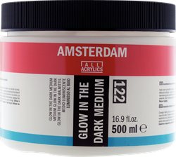 Amsterdam glow in the dark medium