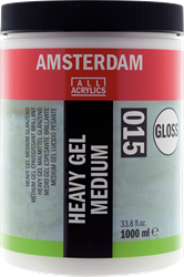 Amsterdam heavy gelmedium glans - pot 1000 ml.
