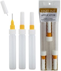 Fineline applicator set 3 stuks - tip 0.6 mm.