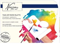 Nassau fine art afscheurpalet 23x30.5 cm. per 10 stuks