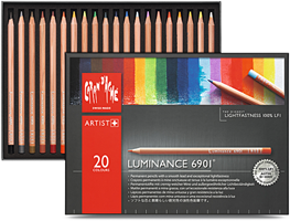 Luminance 6901 kleurpotloden doos ASSORTI 20 stuks Martin Brinkhuis