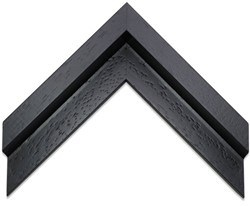Baklijsten 3D zwart