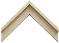 Baklijst blank ongelakt 20 x 25cm - per stuk