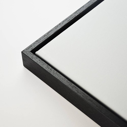 Houten baklijst zwart 24x30-2