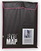 Biyomap schilderijverpakking 50x60 cm zwart (roze bies)