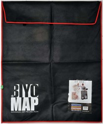 Biyomap schilderijverpakking 90x110 cm zwart (rode bies)