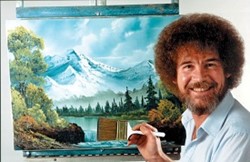 Bob Ross schildermaterialen