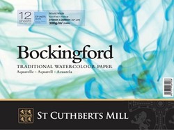 Bockingford cold pressed grana fine 26x36 cm. - 12 vel