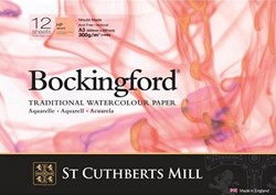 Bockingford hot pressed grana satinata 26x36 cm. - 12 vel