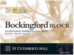 Bockingford rough grana ruvida 26x36 cm. - 12 vel