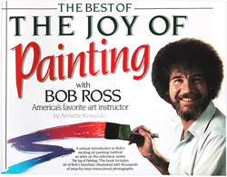 Bob Ross boek:  the best of the joy of painting