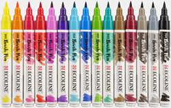 Ecoline brushpen set 15 stuks - per stuk