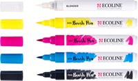 Ecoline brushpen set 5 primaire kleuren-2