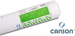 Canson CA grain tekenpapier rol 125 grams 10 mtr. x 150 cm.