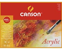 Canson acryl jumboblok 400 grs. 32x41 - 50 vel