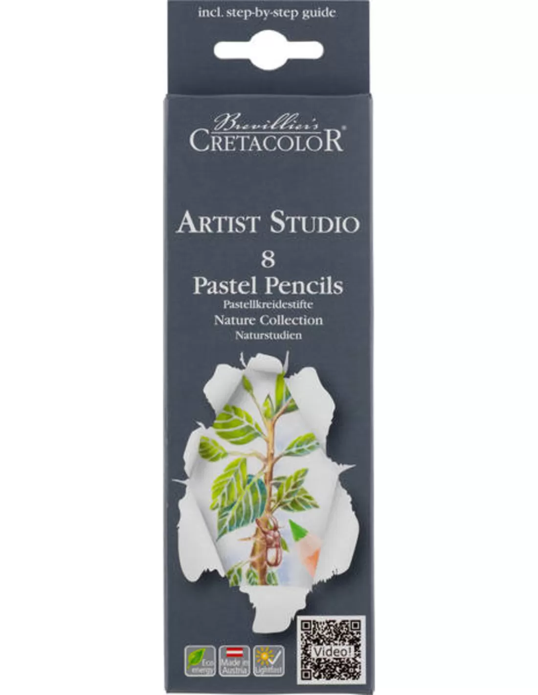 Cretacolor artist studio set 8 pastelpotloden - landschap