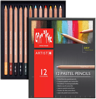 Caran d'ache pastelpotloden set 12 kleuren assortie