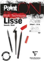 Paint On Lisse multi-techniek schetsblok A2 - 25 vel