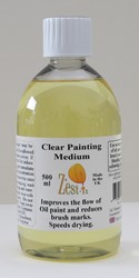 Zest-it helder schildermedium olieverf - flacon 500 ml.