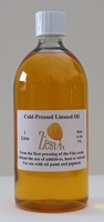 Zest-it koudgeperste lijnolie - flacon 1000 ml.