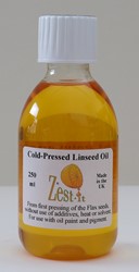 Zest-it koudgeperste lijnolie - flacon 250 ml.
