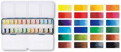 Phoenix artist aquarel portable set 24 halve napjes