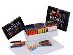Panda oliepastels