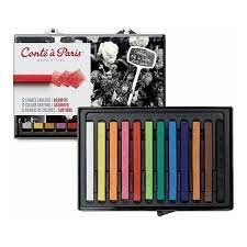 Conté Carré krijt - kleur