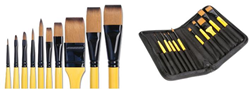 Acrylverf penselensets