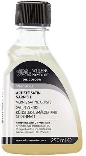 W&N satijn slotvernis - flacon 250 ml.
