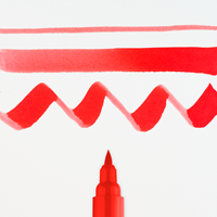 Ecoline brushpen scharlaken - per stuk