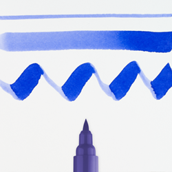 Ecoline brushpen ultramarijnviolet - per stuk