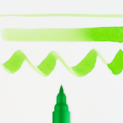 Ecoline brushpen lichtgroen - per stuk