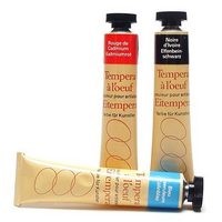 Ei-tempera en middelen 