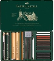Faber Castell pitt monochrome set 33-delig