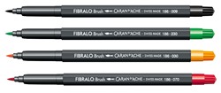 Caran d'ache fibralo brush pen per stuk