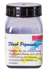 Flash pigment zwart - flacon 40 gram 