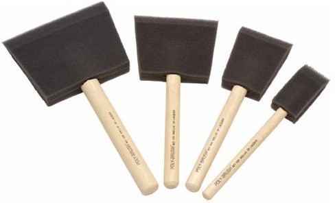 Set 4 foambrushes