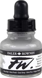 Daler Rowney FW acrylic inkt - cool gray - flacon 29,5 ml