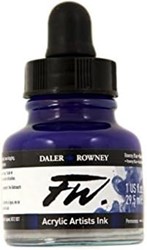 Daler Rowney FW acrylic inkt - rowney blue - flacon 29,5 ml
