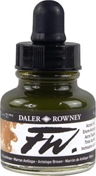 Daler Rowney FW acrylic inkt - antilope brown - flacon 29,5 ml
