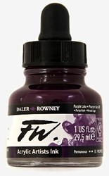 Daler Rowney FW acrylic inkt - purple lake - flacon 29,5 ml