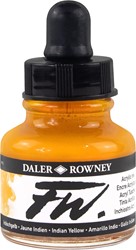 Daler Rowney FW acrylic inkt - indian yellow - flacon 29,5 ml