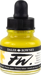 Daler Rowney FW acrylic inkt - process yellow - flacon 29,5 ml