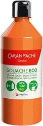 Caran d'ache gouache eco oranje - flacon 500 ml.