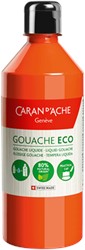 Caran d'ache gouache eco fluor oranje - flacon 500 ml.