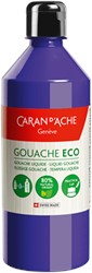 Caran d'ache gouache eco violet - flacon 500 ml.