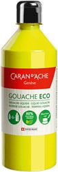 Caran d'ache gouache eco fluor citroengeel - flacon 500 ml.